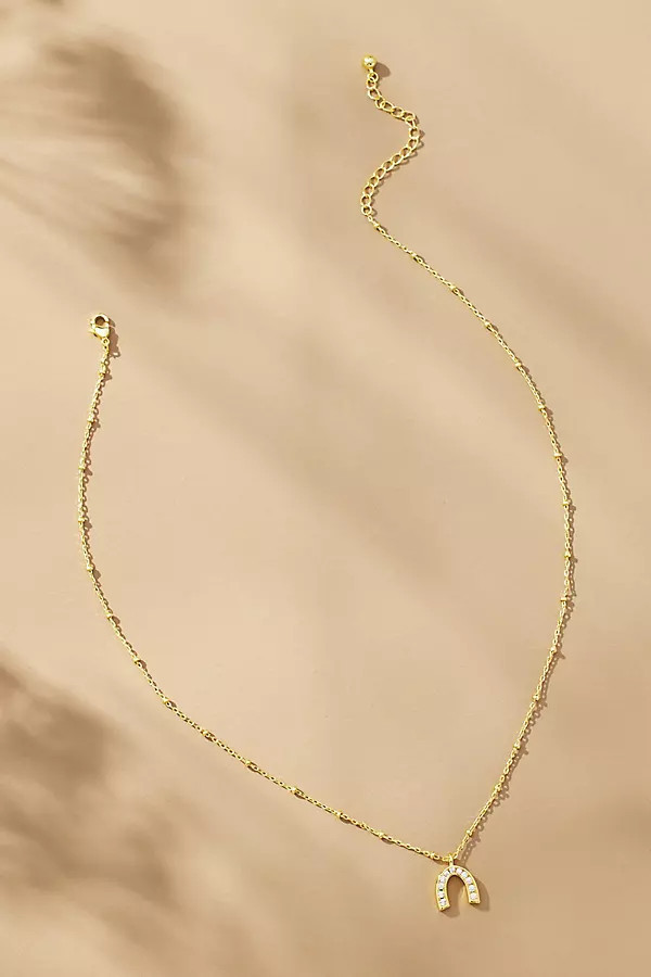 Horseshoe Pendant Necklace | Anthropologie (US)