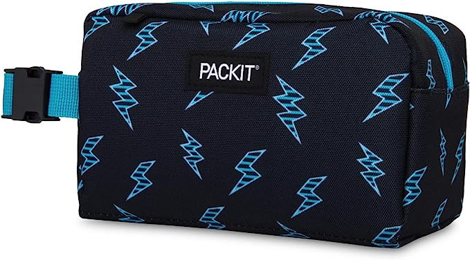PackIt Freezable Reusable Snack Box, Striped Bolts (PKO-SX-SBL) | Amazon (US)