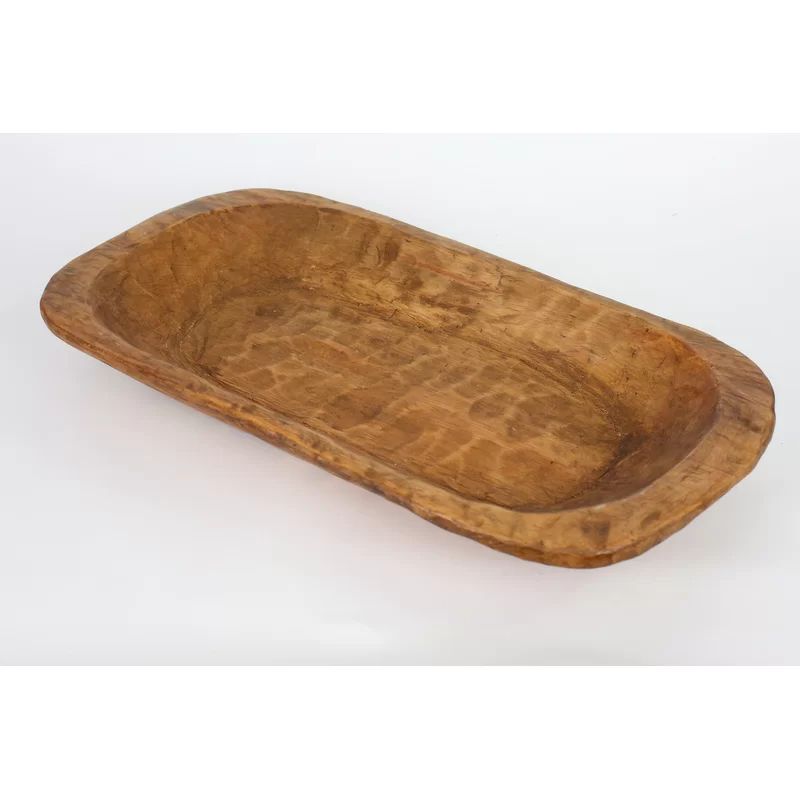 Keysville Old Wood Dough Decorative Bowl | Wayfair North America