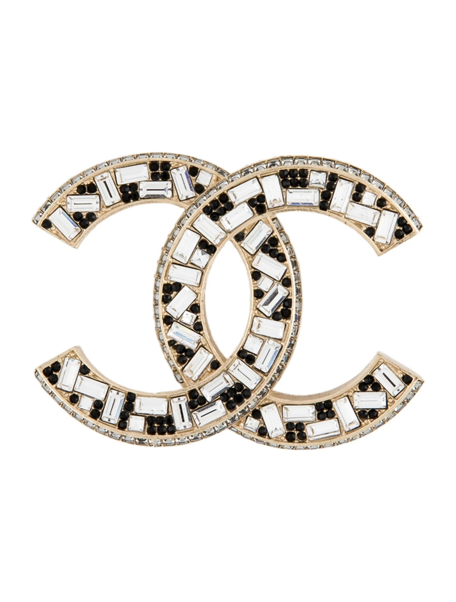 Strass CC Brooch | The RealReal