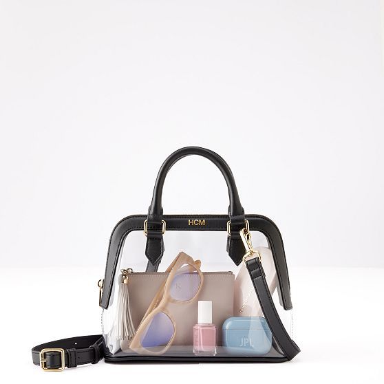 Clear Convertible Handbag | Mark and Graham