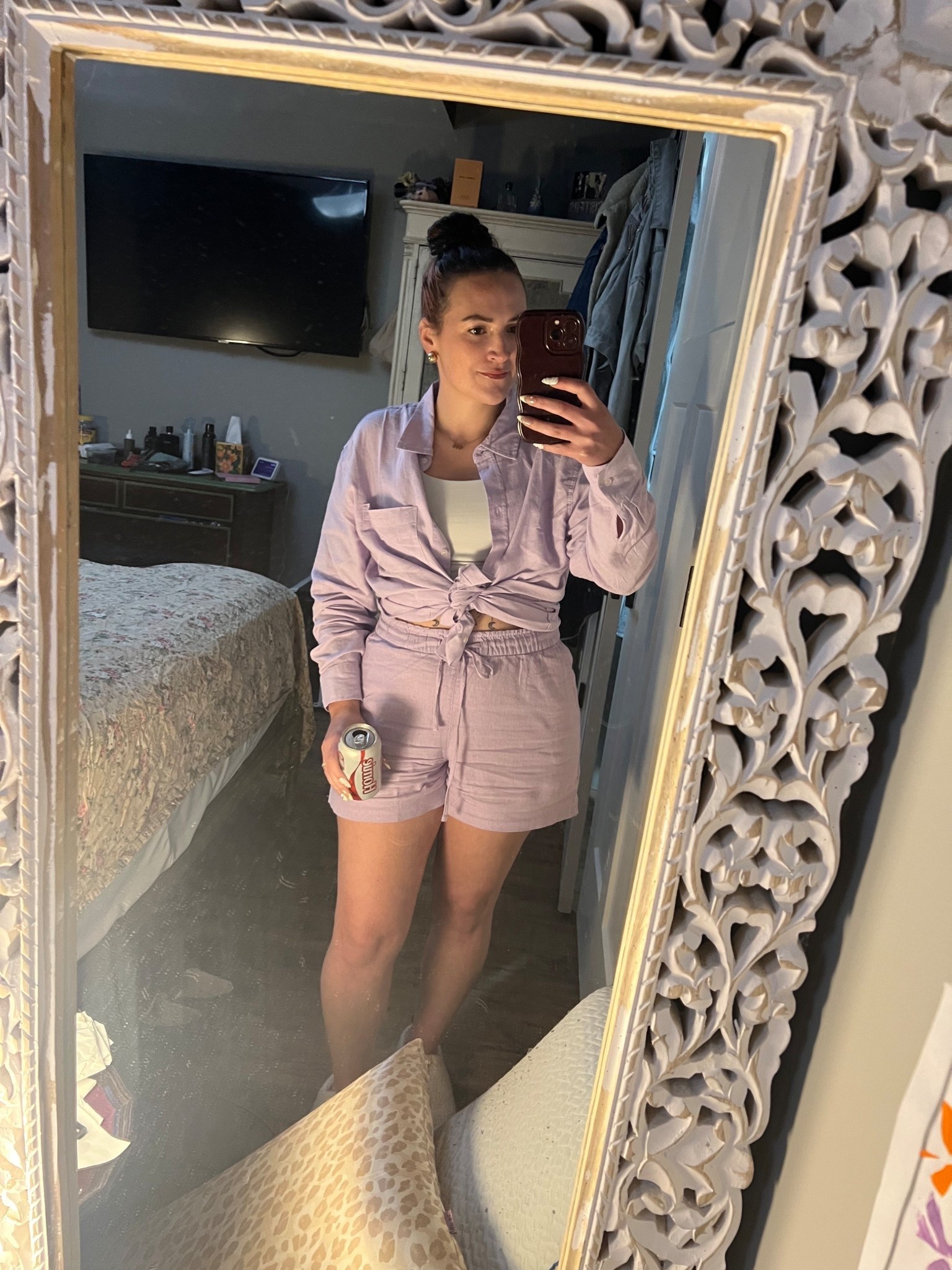 My mom got me the cutest linen GAP set from Sam’s club! Um.. slay! This would be so cute to wear to a #countryconcert with some cowboy boots honestly. 🤠 but instead I’m wearing it for work! lol #summeroutfit

#LTKStyleTip #LTKSeasonal #LTKWorkwear