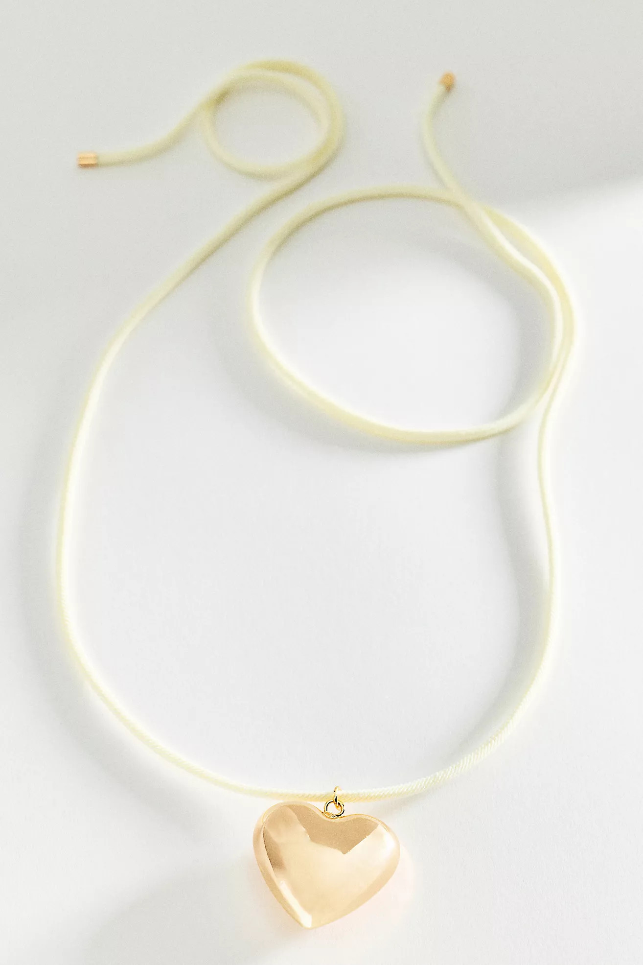 Corded Bubble Heart Pendant Necklace | Anthropologie (US)
