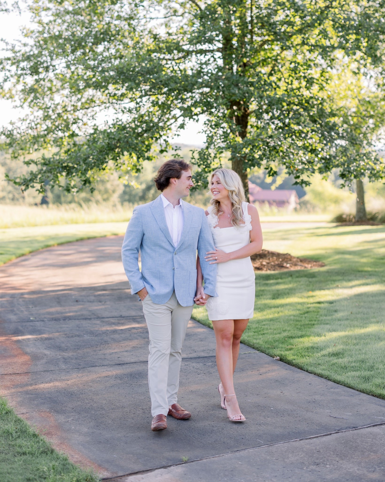 White engagement photo dress 🤍 perfect for bridal or graduation events

#LTKSeasonal #LTKParties #LTKWedding