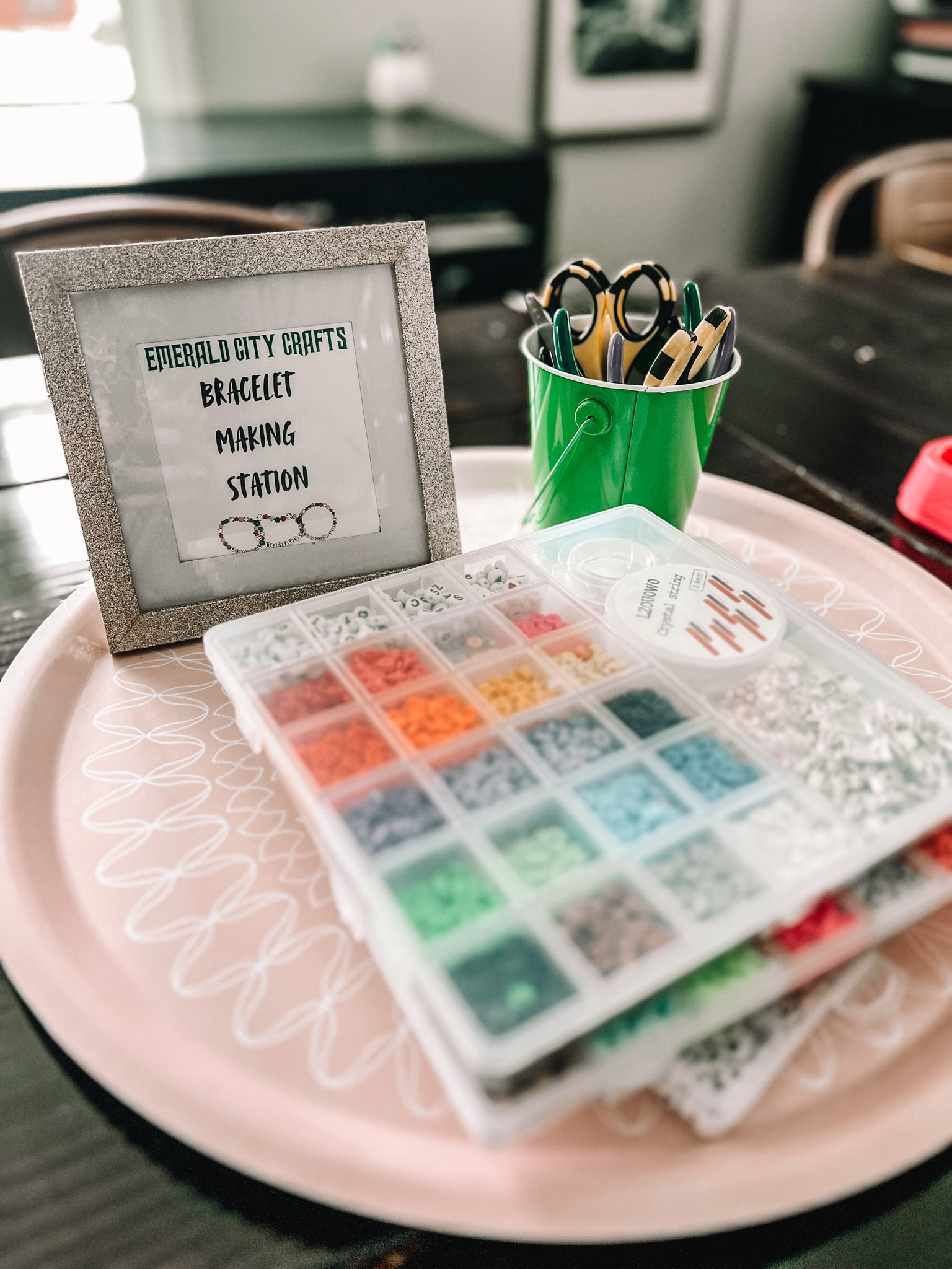 Wicked theme party: Bestie bracelet making 

#wicked #wickedparty #party #birthdayparty 

#LTKParties #LTKHome #LTKKids