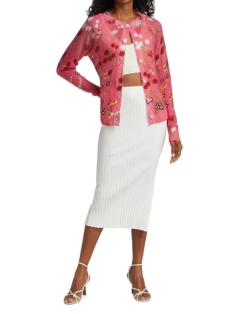 Penelope Floral Cardigan | Saks Fifth Avenue