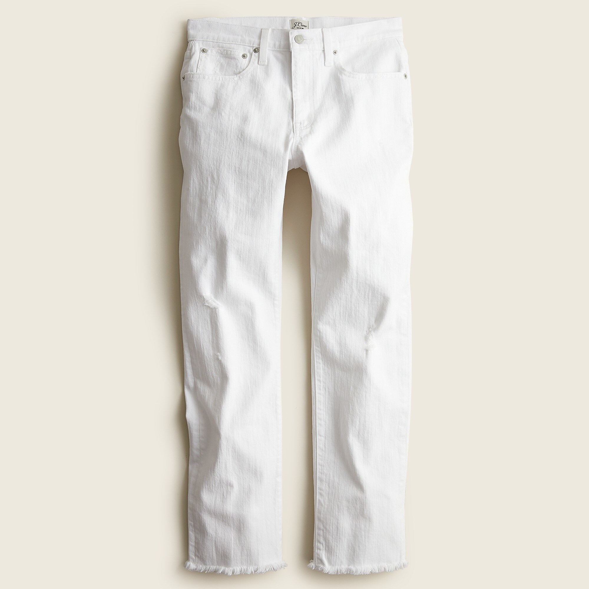 Slim boyfriend jean in white | J. Crew US