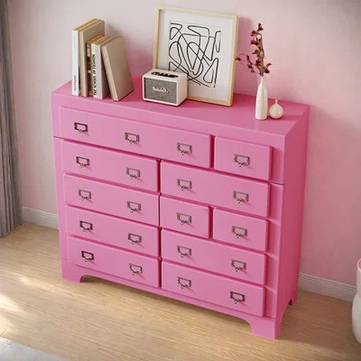 Modern solid color 2 drawer 2 door accent cabinet | Wayfair North America