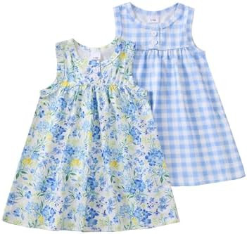 Baby Girl Dress Clothes Newborn Infant Baby Girl Dresses 3 6 9 12 18 24 Months Toddler Girls Casu... | Amazon (US)