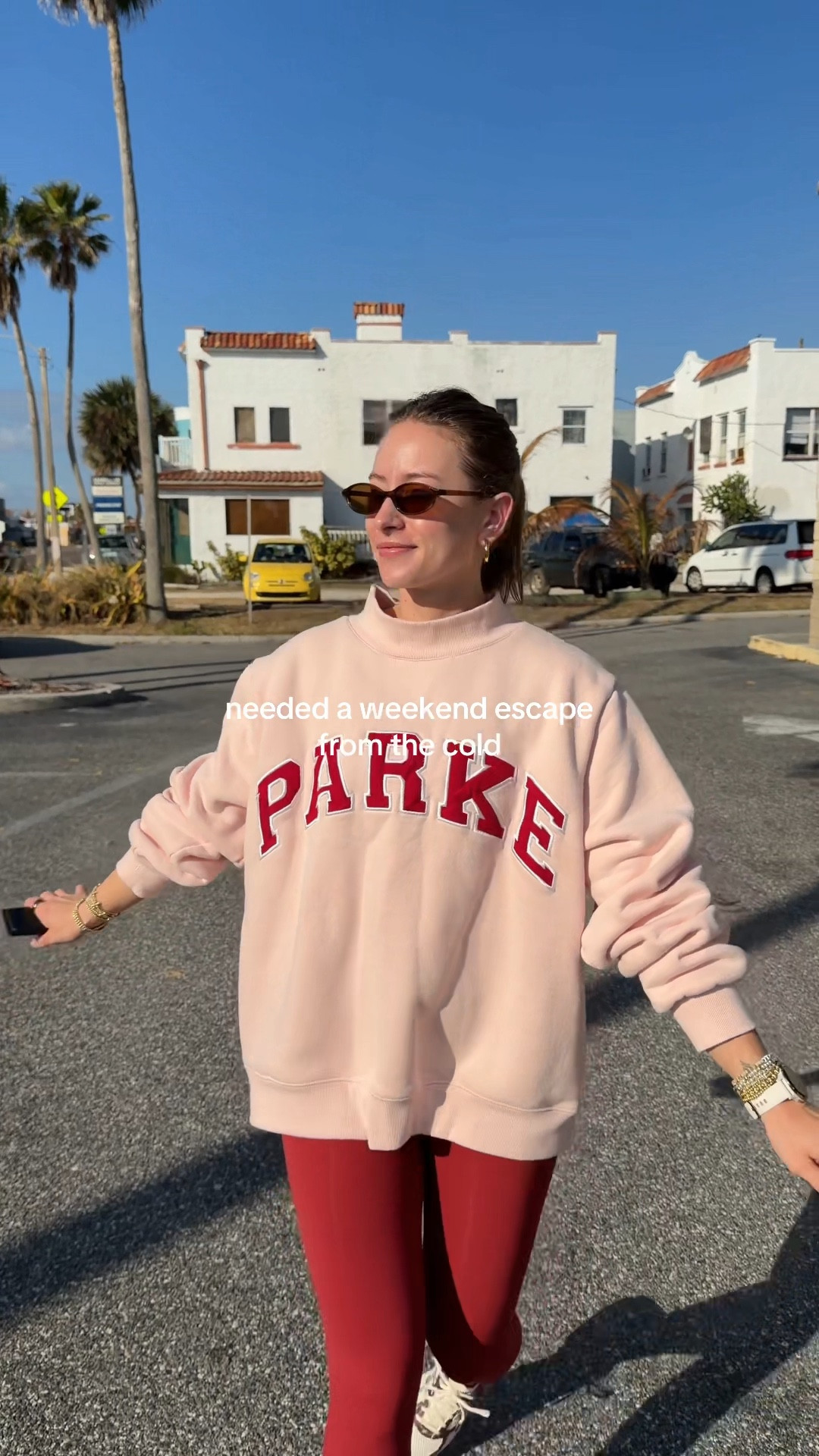 2/17/26 Florida Day 2 ☀️ What We Did + What I Wore

Day two in Florida — sharing everything we did, where we went, what we ate, and all three outfits from the day. I’ve linked my morning walk look with my Set Active activewear set, PARKE mock neck, and ASICS sneakers, my poolside beach outfit from earlier, and my casual dinner look. For dinner I wore my Celine sunglasses, American Vintage sweater (can’t link), Abercrombie shorts, Birkenstock Boston clogs, and my Longchamp bag.

Easy vacation outfits that feel effortless but still put together.

#LTKootd #LTKgrwm #LTKTravel