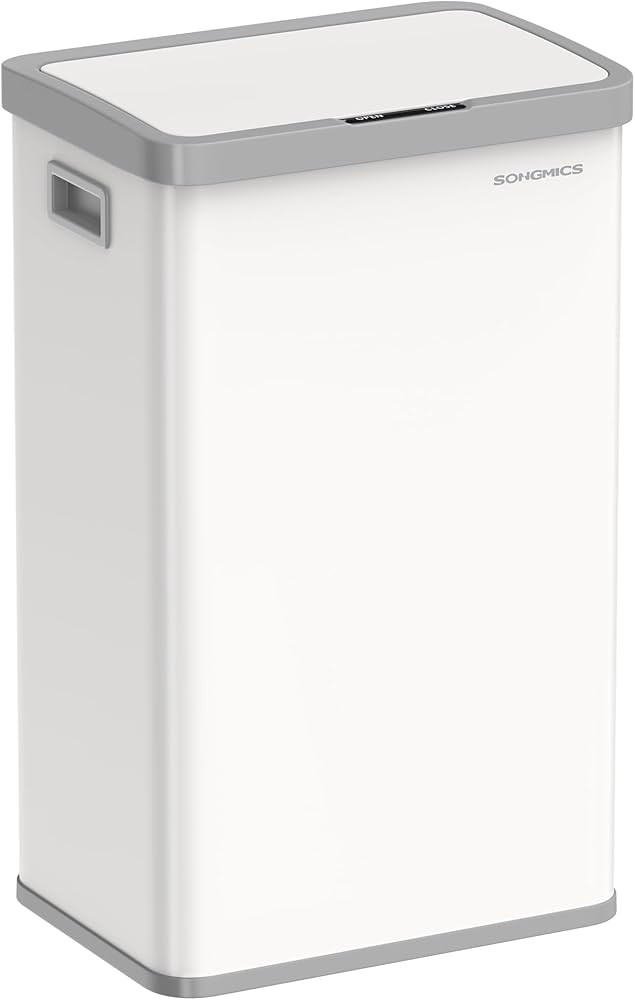 SONGMICS Motion Sensor Trash Can, 18-Gallon (68L) Automatic Kitchen Garbage Can with Stay-Open Li... | Amazon (US)