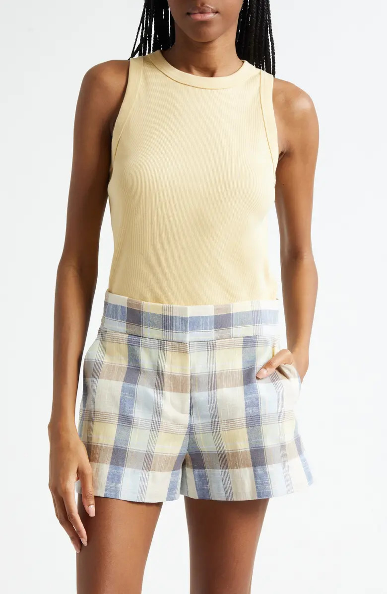 Veronica Beard Jordyn Rib Crop Tank | Nordstrom | Nordstrom