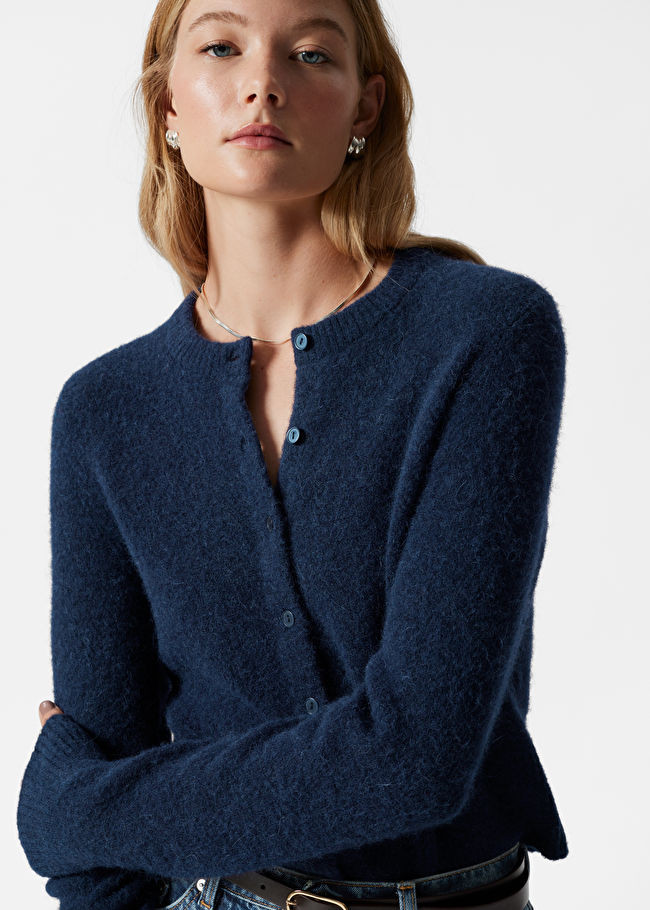 Alpaca-Blend Knit Cardigan | & Other Stories UK