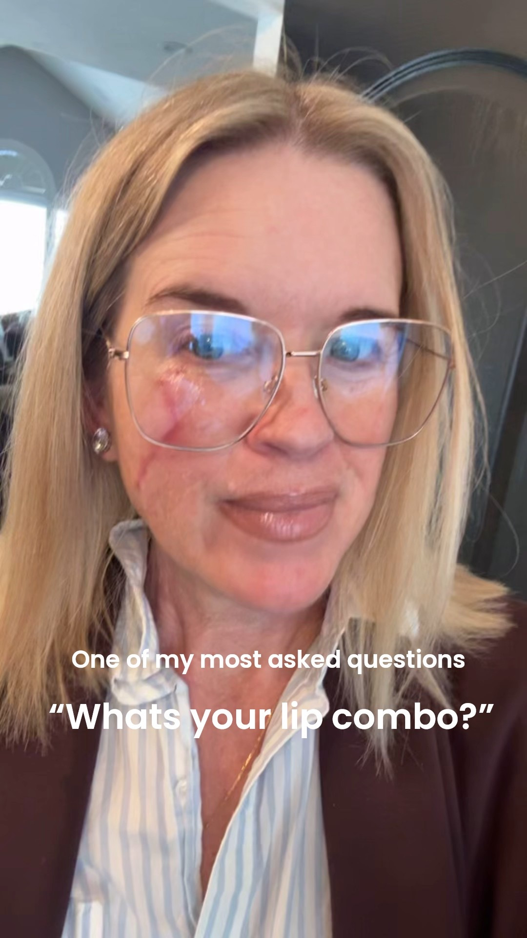 One of my most asked questions…

“What’s your lip combo?”

Here’s today’s 

Lip liner- precision lip liner in color VENCE

City Beauty- plumping lip gloss in color Punk Nude
(City Beauty is a clean beauty brand)

Outfit of the day⬇️

Clear glass blue light  oversized square metal reading glasses. Large- Anti eyestrain eyewear. Blue light blocking computer readers.

Blue and  white stripe button up from Evereve (mine is older) linked  similar ones more affordable 

Spanx leggings & Spanx cocoon wrap in chocolate brown

15% off with code: Deardarcyxspanx 
Tts I am in a med 

Compass necklace by Georgiana 

Manufactured diamond earrings 


#LTKootd #LTKdayinmylife #LTKgrwm