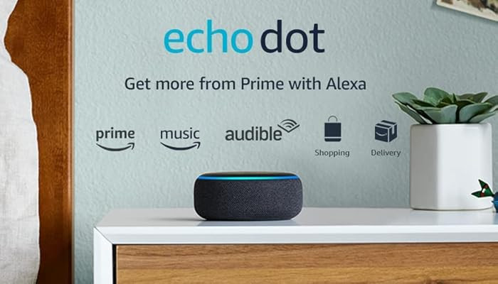 Echo Dot (3rd Gen, 2018 release) - Smart speaker with Alexa - Charcoal | Amazon (US)