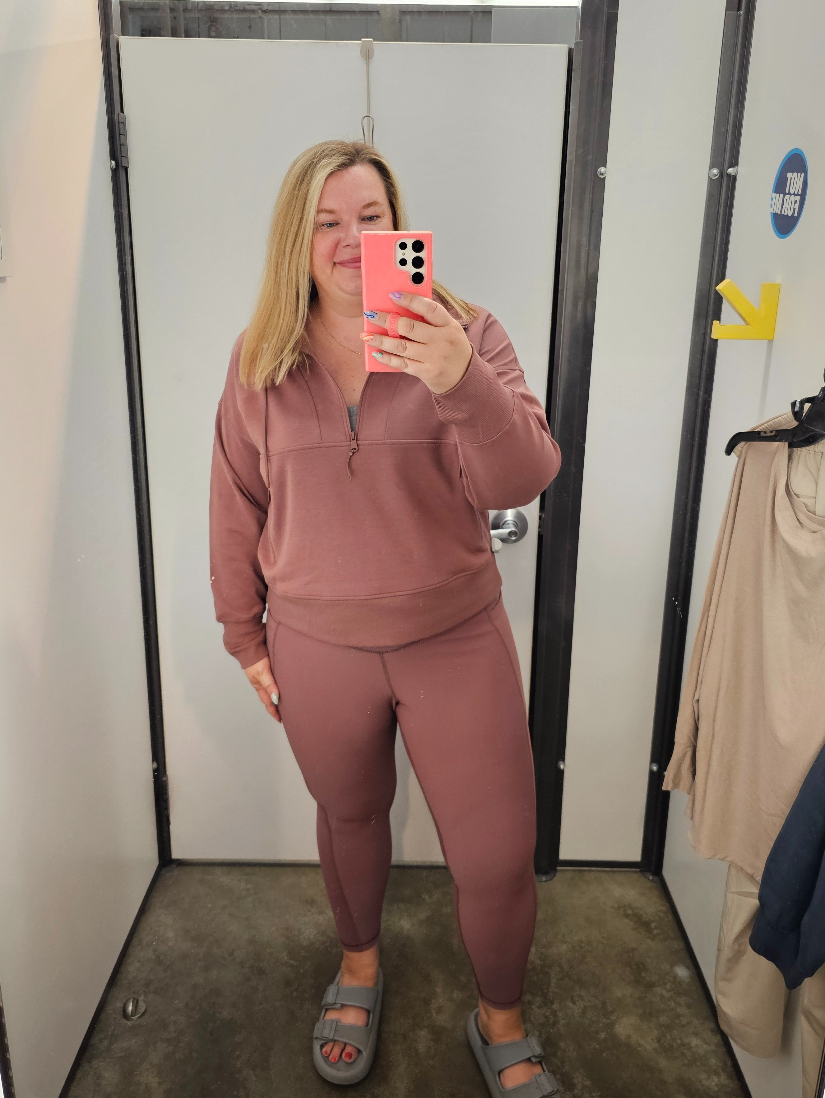 This top is one of my favorite styles for the past few years. Wearing an XL  Pants are an XXL )all they had in store) but needed the XL. 

#LTKActive #LTKSaleAlert #LTKFitness