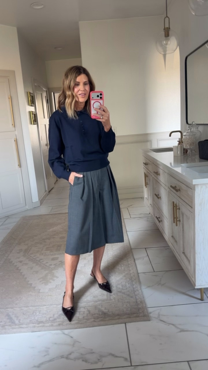 Wearing a size medium sweeter and small pants
If between sizes, size down in shoes

#LTKOver40 #LTKdayinmylife