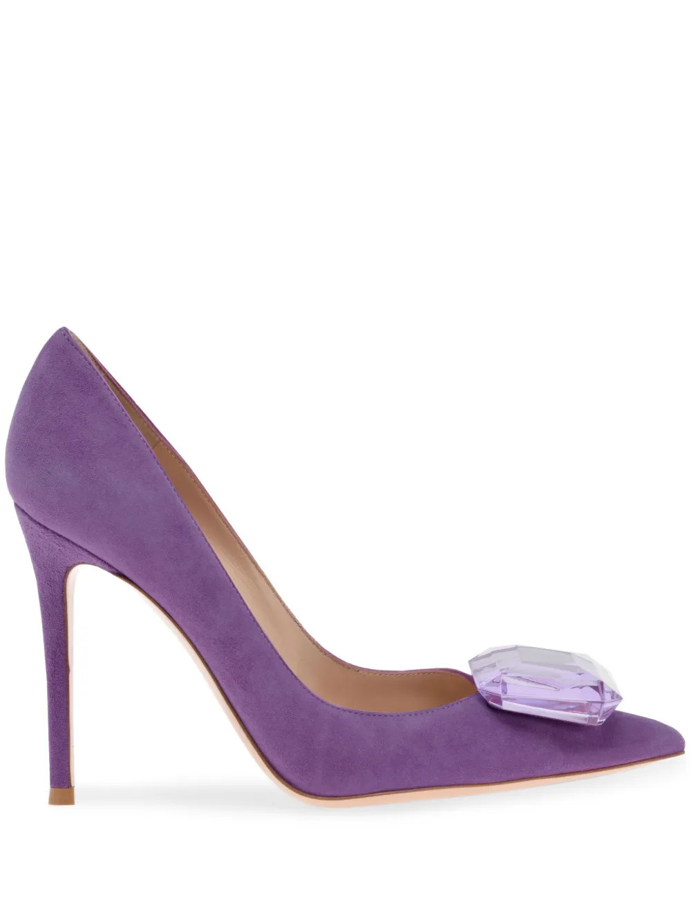 Gianvito Rossi 105mm Jaipur Pumps | Purple | FARFETCH CA | Farfetch Global