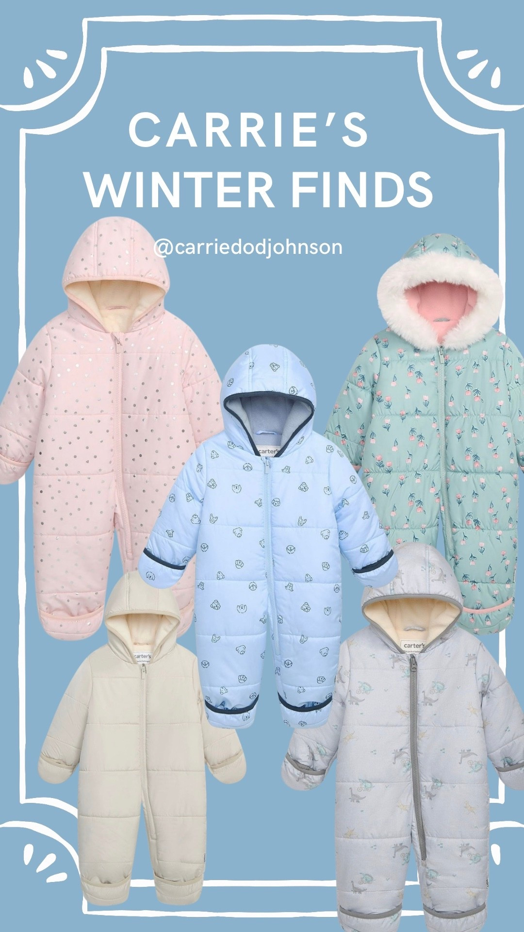 The cutest baby snowsuit for <$20! 

#LTKmomlife #LTKKids #LTKBaby
