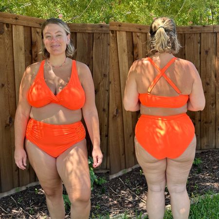 You can shop this plus size Amazon bathing suit for $35. It comes in sizes 12 plus-24 plus and 22 color variations. I’m wearing 14 plus and find it to fit true to size.


#LTKSwim #LTKPlusSize #LTKFindsUnder50