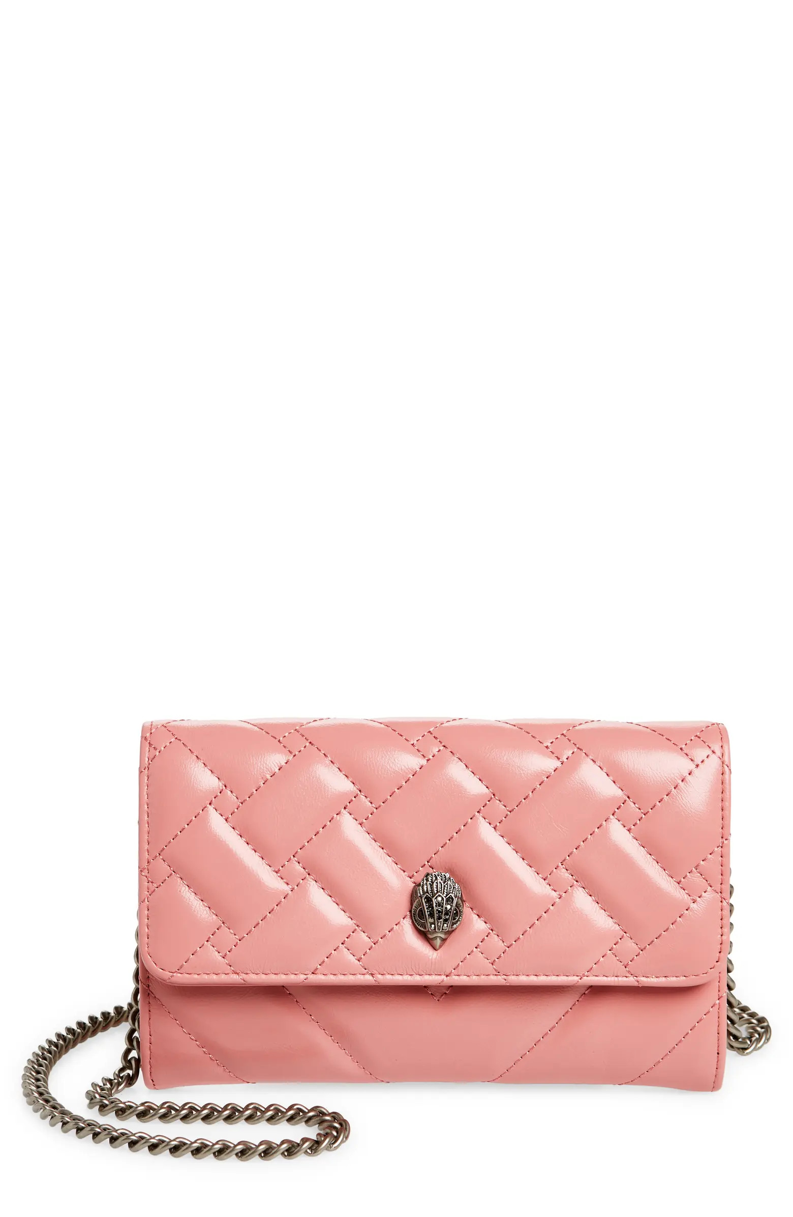 Kurt Geiger London Kensington Quilted Leather Wallet on a Chain | Nordstrom | Nordstrom