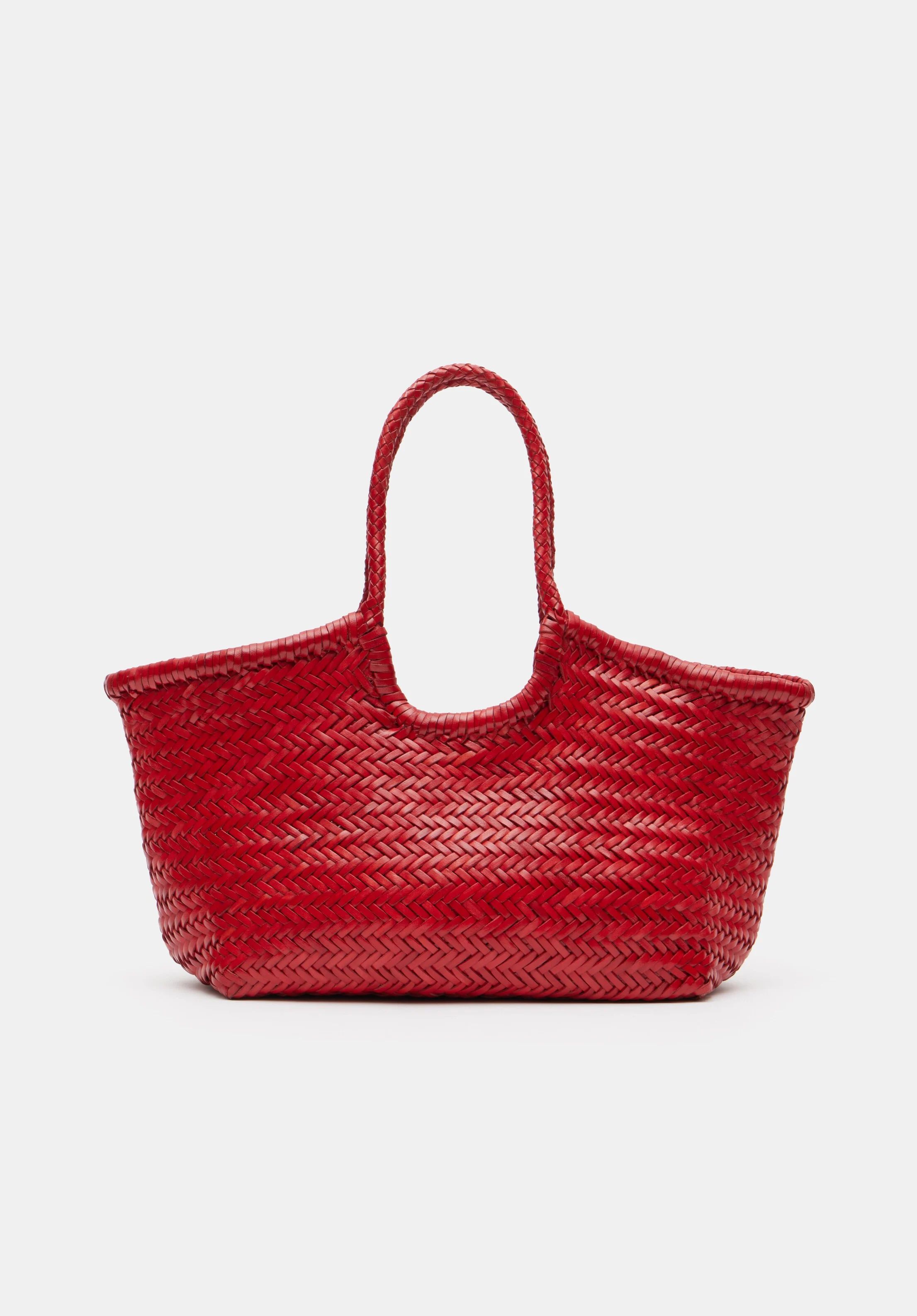 Kikapu Leather Weave Tote Bag | Hush UK