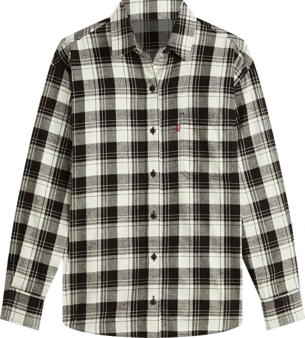 Women's Henriette Flannel Long Sleeve Shirt | Macy's