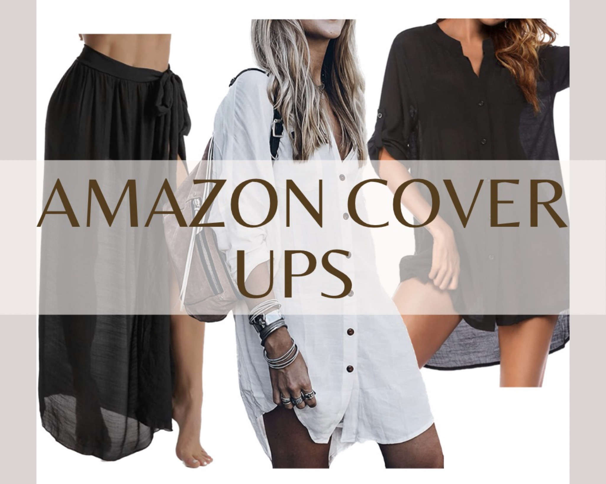 These are my favorite amazon bathing suit cover ups that look more like clothes and less like cover ups. They go with almost any suit and the white one screams “Hamptons!” 

#LTKstyletip #LTKswim #LTKunder50