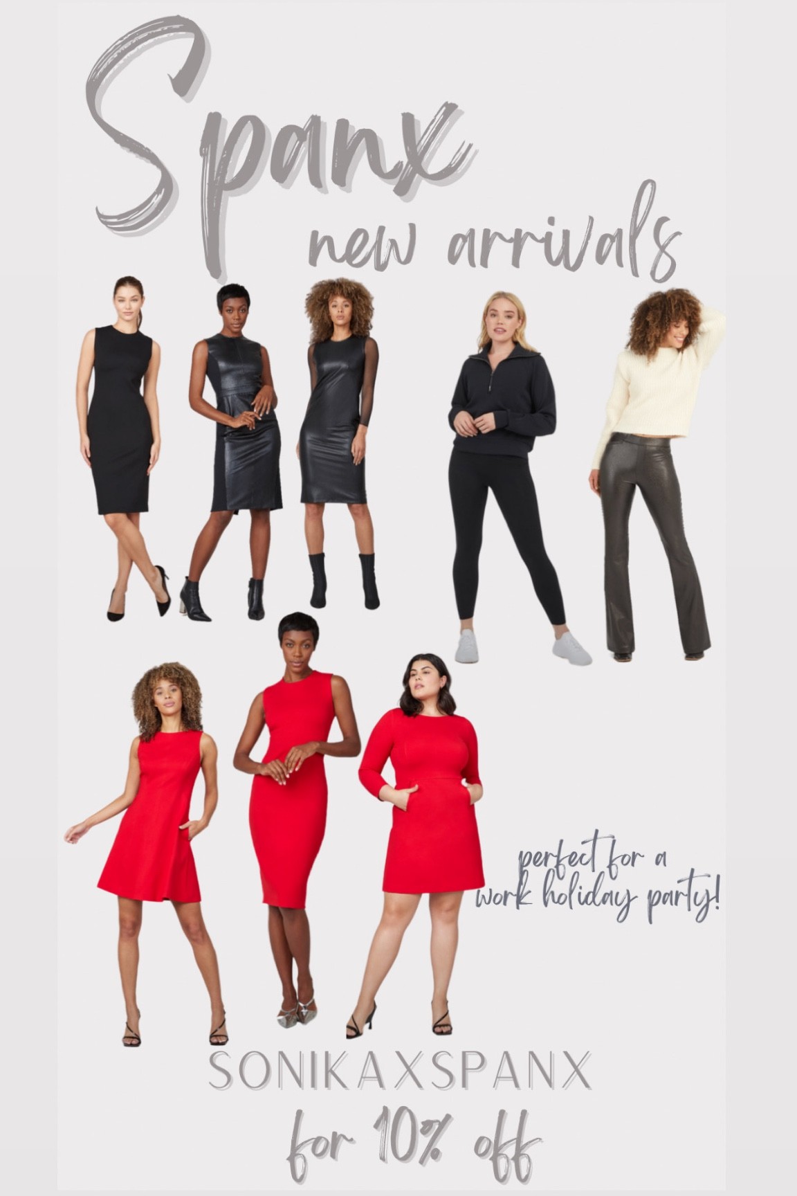 Spanx new arrivals 
Discount code
Save with sonikaxspanx

#LTKsalealert #LTKHoliday #LTKunder100