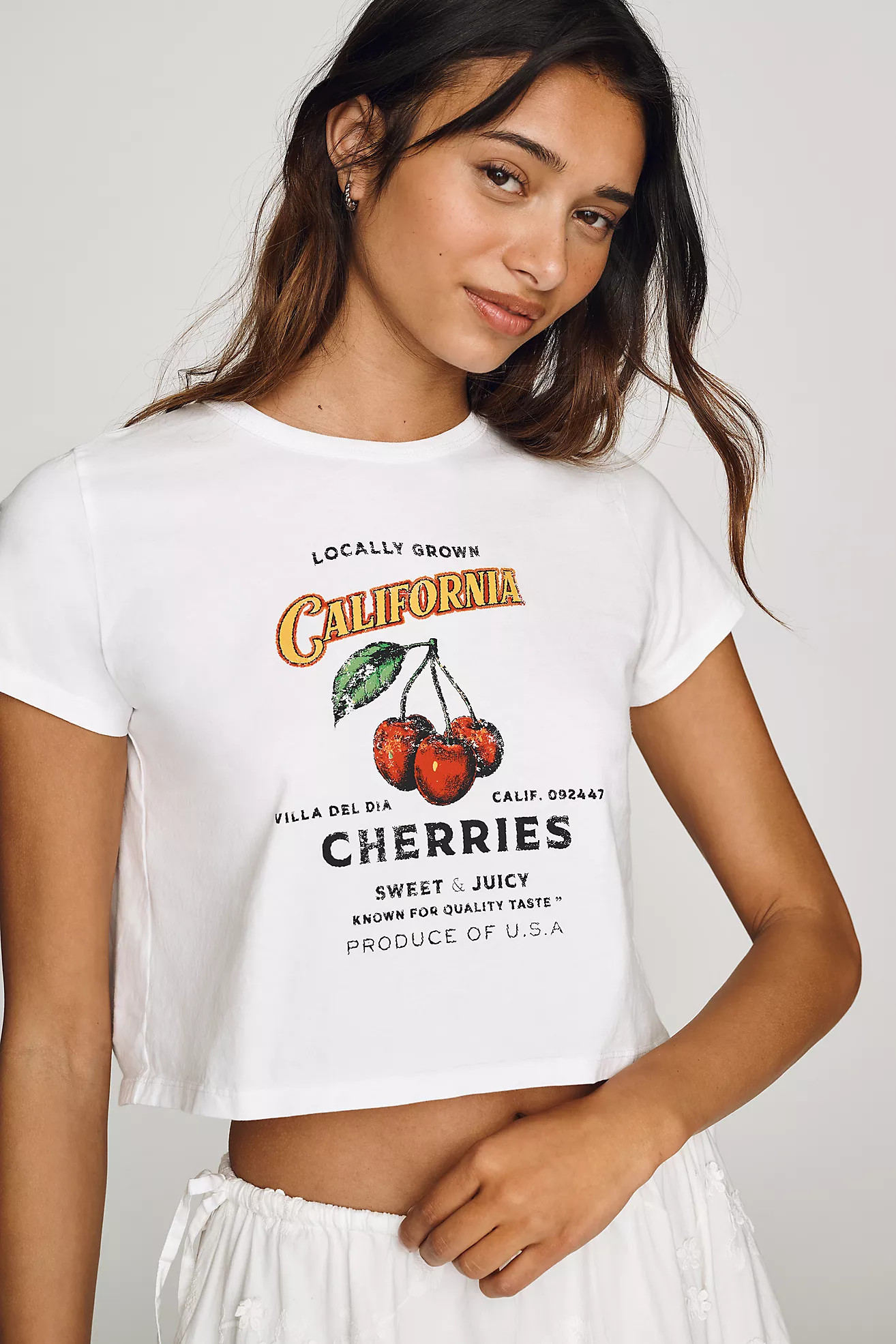 Sunny Somewhere Tiny Tee | Anthropologie (US)