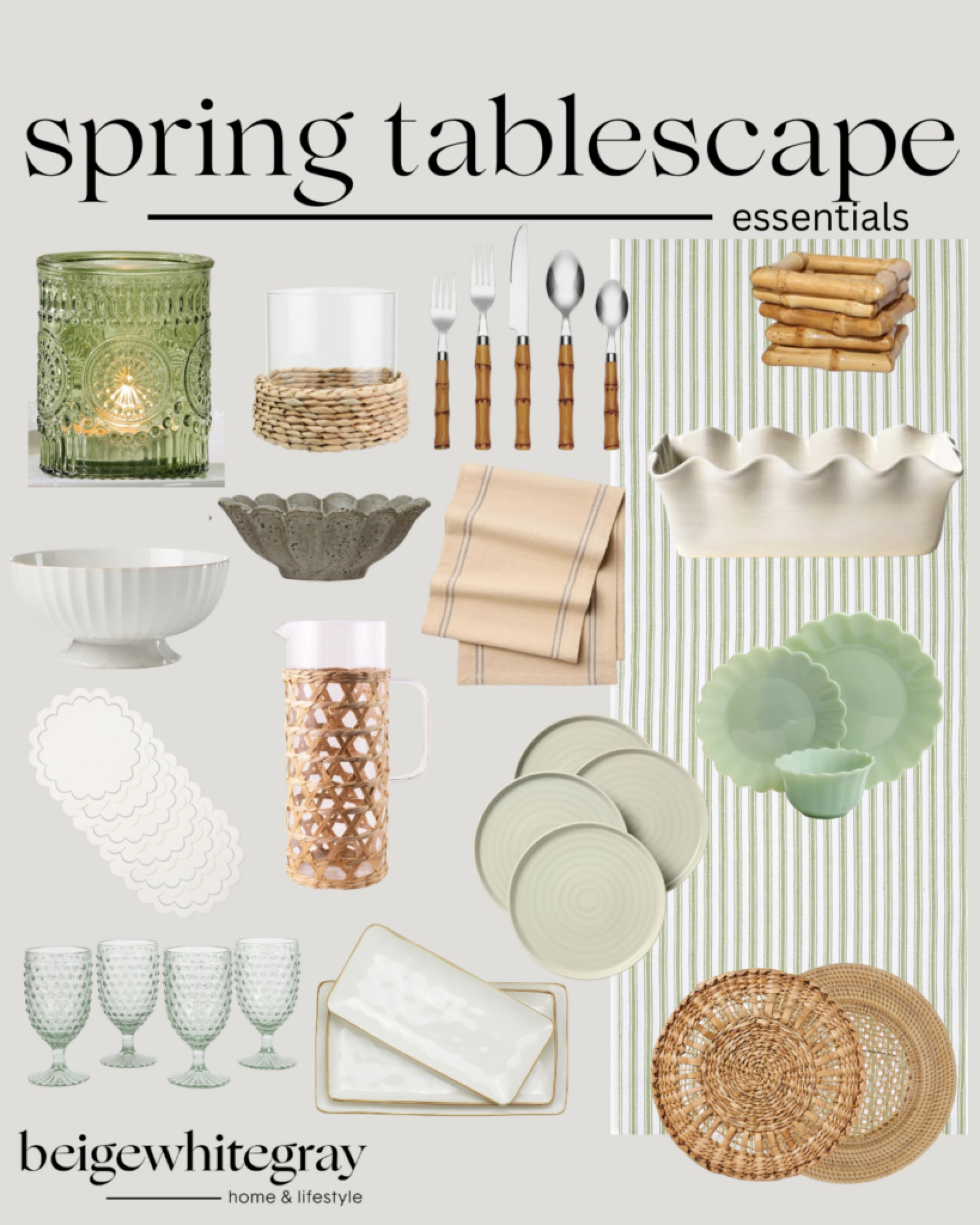 Spring Tablescape Essentials

#LTKSeasonal #LTKHome