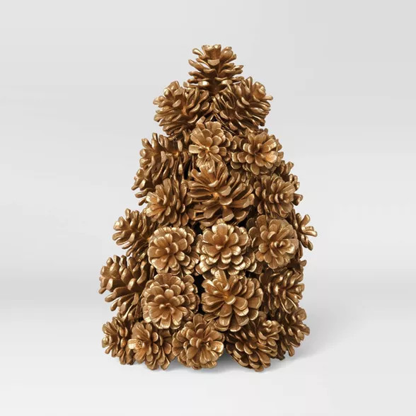 Small Golden Pinecone Tree - Threshold™ | Target