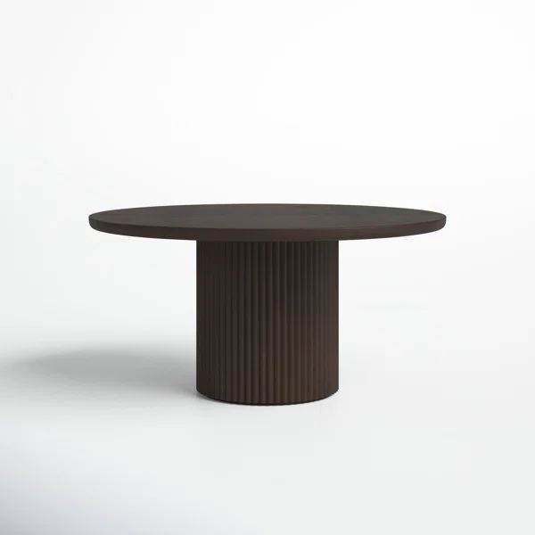 Chessa 60'' Mango Solid Wood Pedestal Dining Table | Wayfair North America