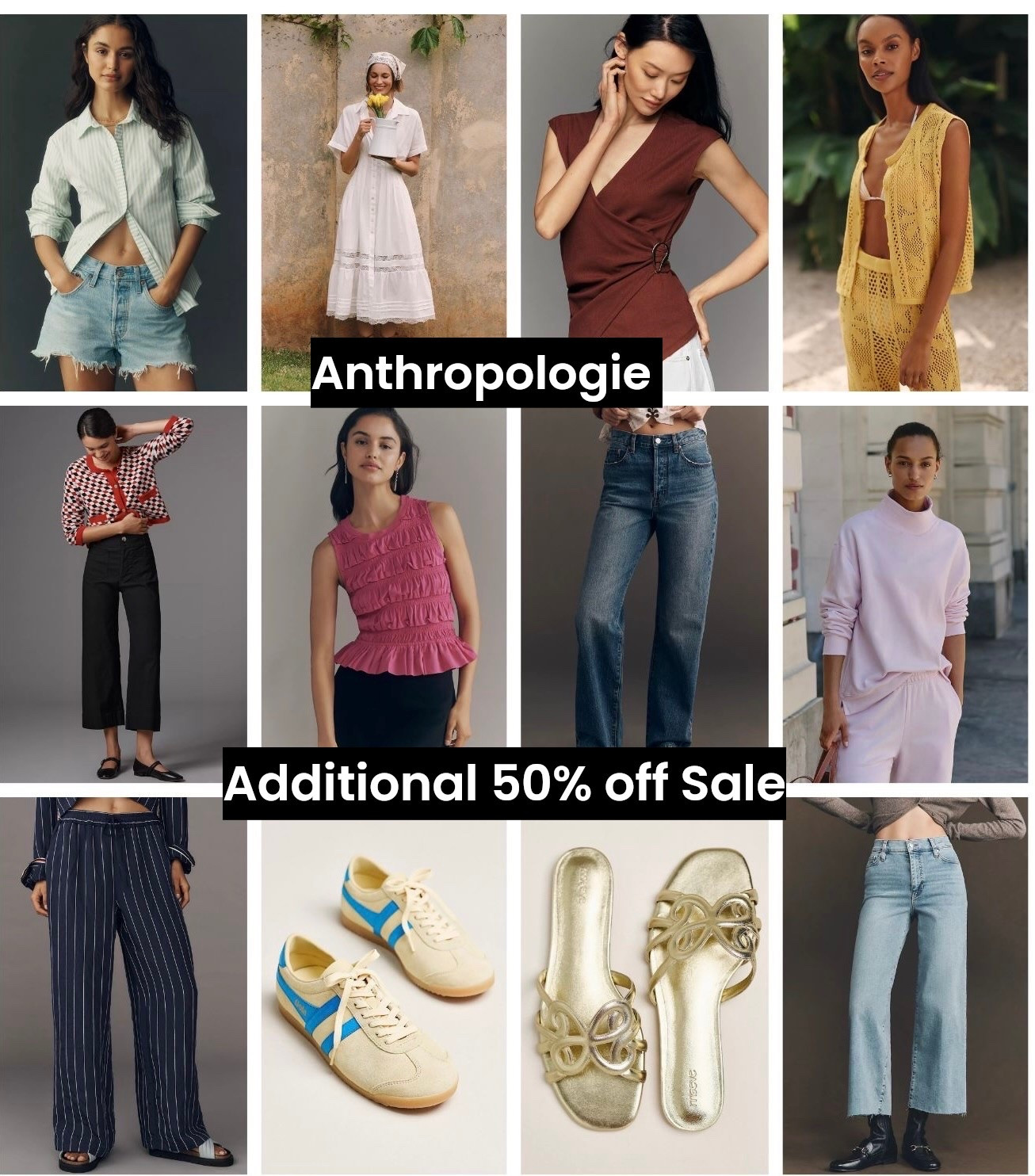 @Anthropologie additional 50% off sale! Rounded up a few items I love (and own quite a few too!)