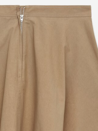 Maxi Poplin Skirt – Beige – Women – ARKET GB | Arket UK