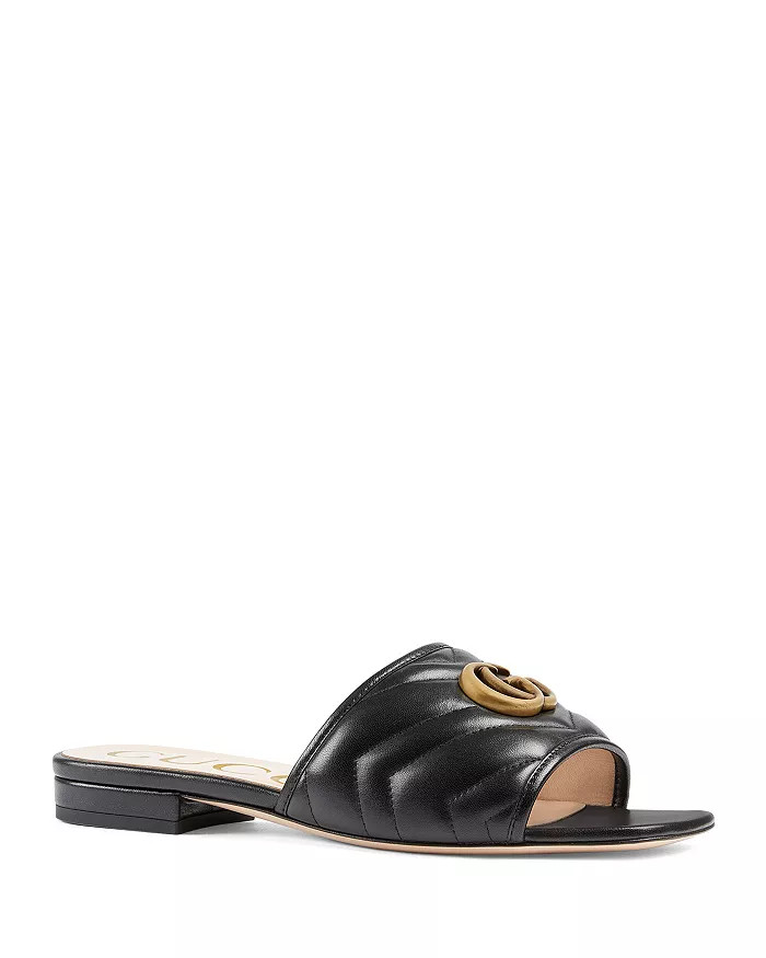 Women's Jolie Matelassé Double G Slide Sandals | Bloomingdale's (US)