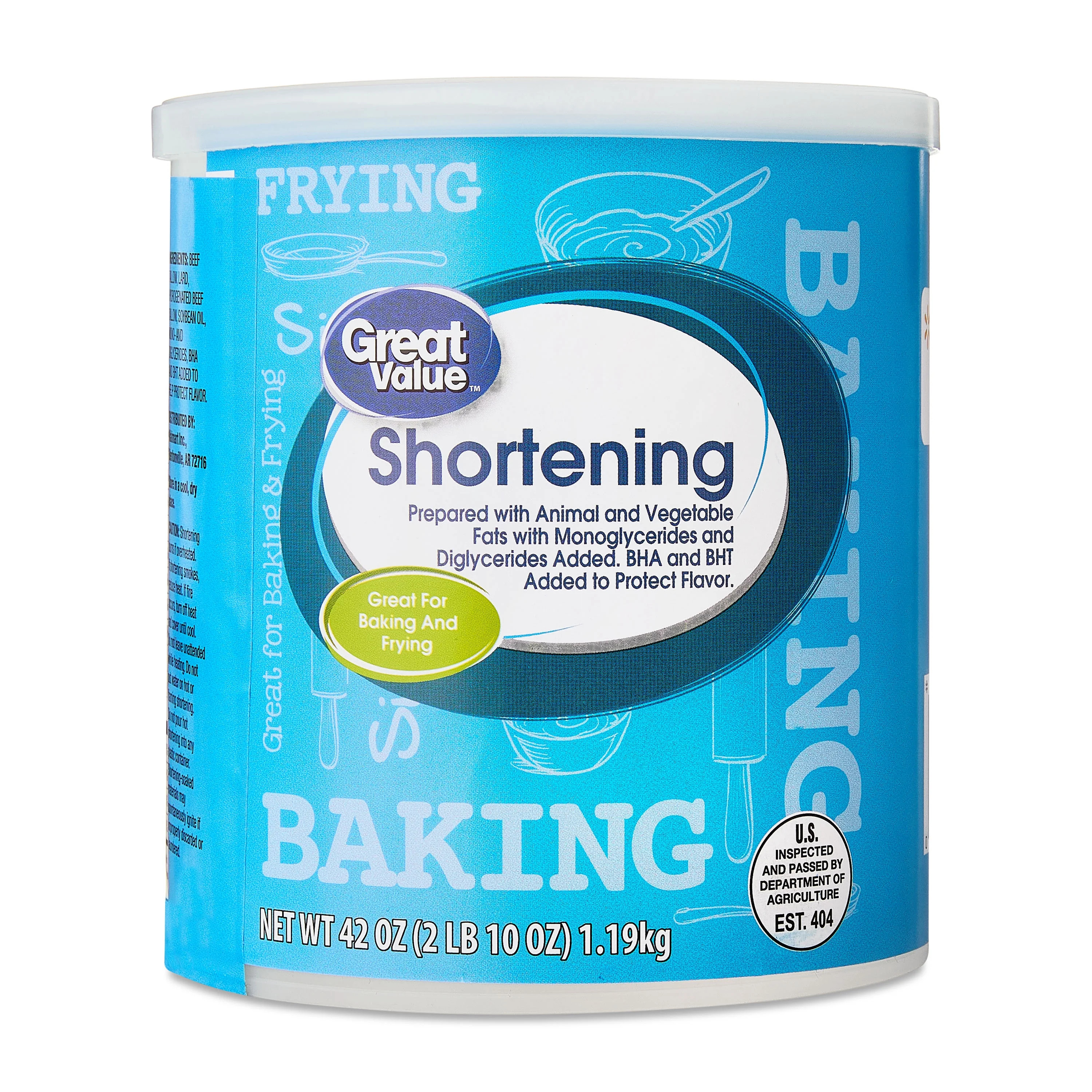 Great Value Shortening, 42 oz Can | Walmart (US)