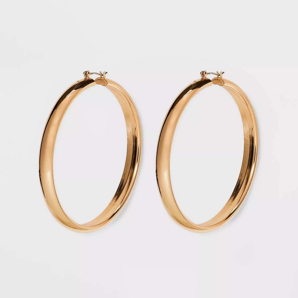 Wide Hoop Earrings - Universal Thread™ Gold | Target