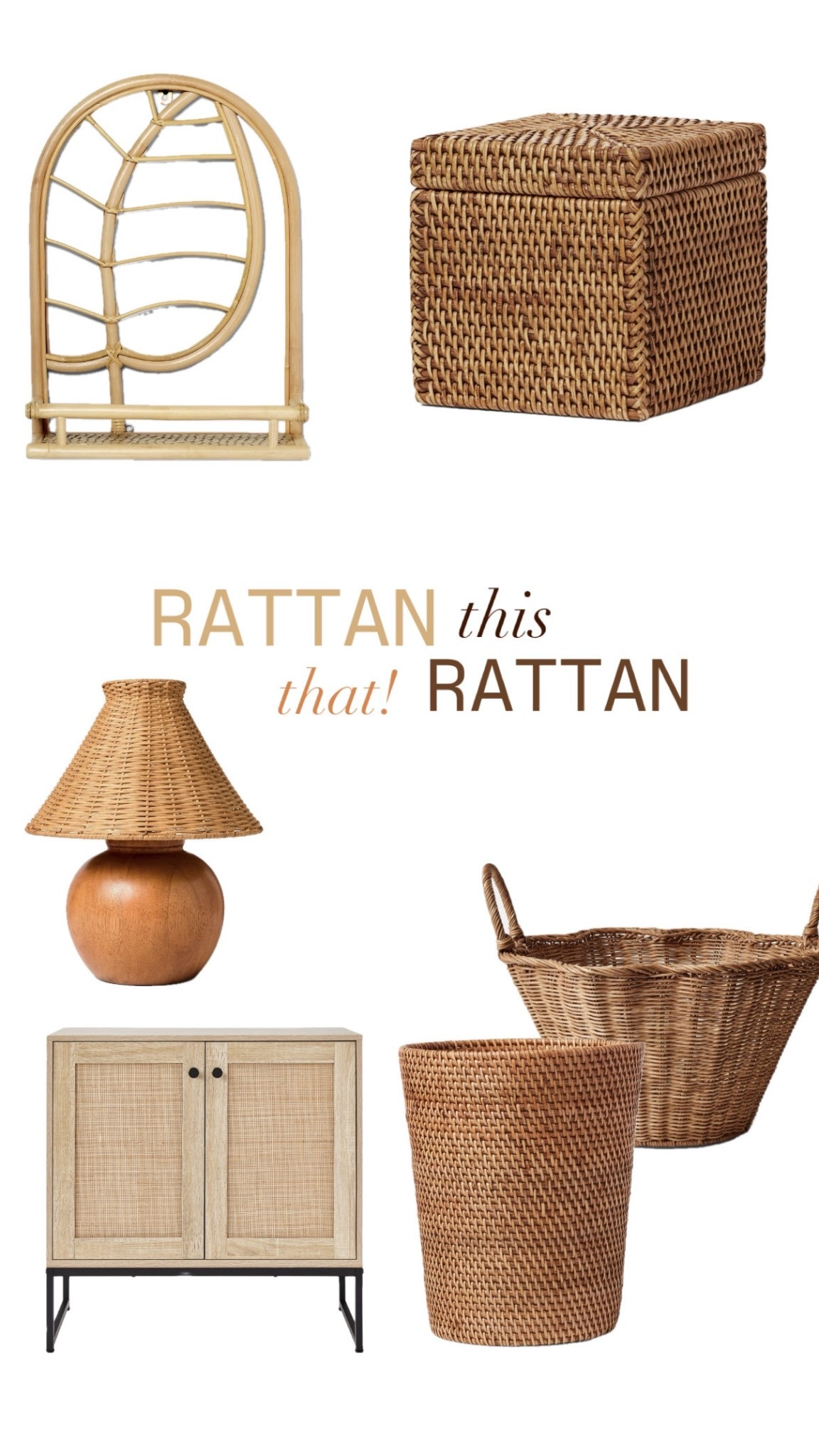 All things Rattan!

#LTKU #LTKBeauty #LTKHome