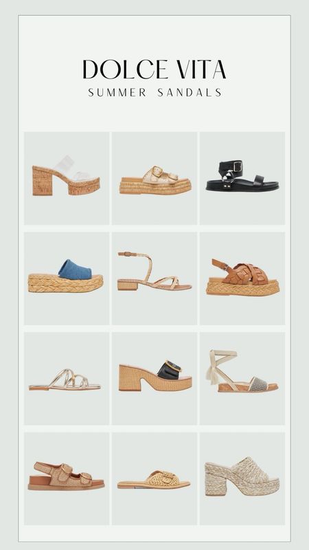 Summer sandals from dolce vita!

Spring fashion | wedge | wrap up 

#LTKSeasonal #LTKshoecrush #LTKfindsunder100