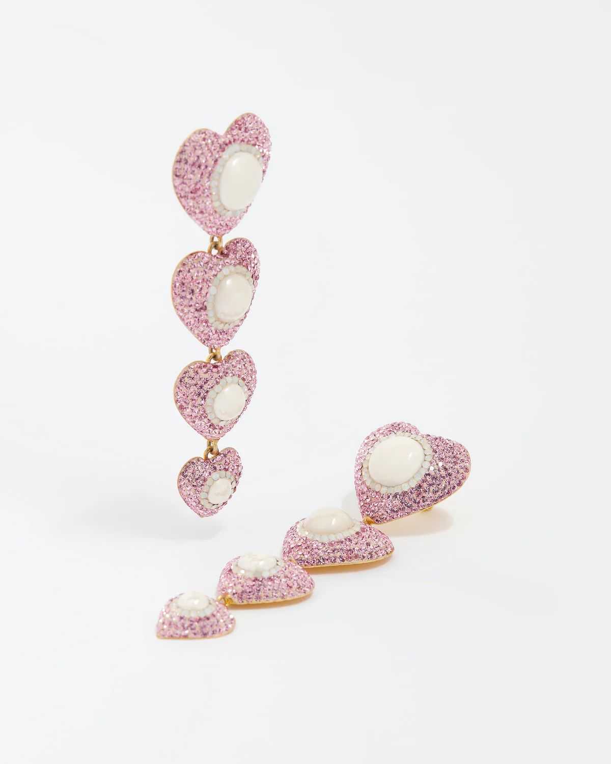 Needle & Thread X Soru Sweetheart Rose Drop Earrings | Soru Jewellery