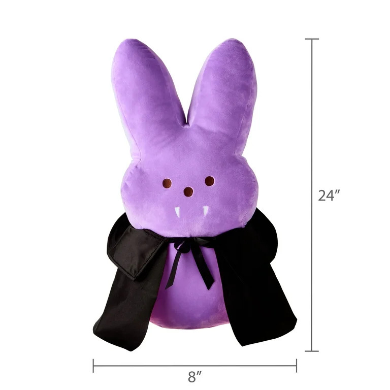 Peeps® Jumbo 24" Vampire Bunny Plush For Halloween | Walmart (US)