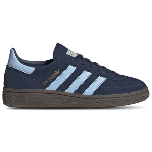 adidas adidas Originals Handball Spezial - Boys' Grade School Clear Sky/Gum/Collegiate Navy Size 04.0 | Kids Foot Locker (US)