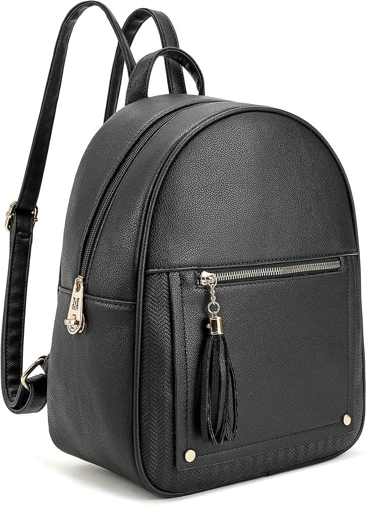 Montana West Small Backpack Purse for Women Anti Theft Backpack with Secured Zipper & Tassel | Amazon (US)