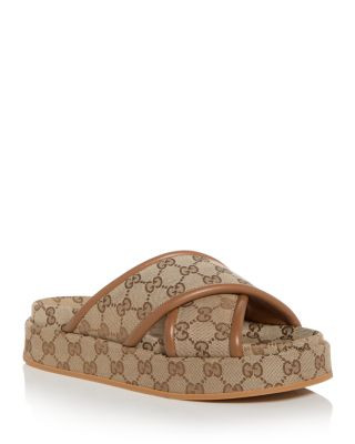 Women's GG Platform Slide Sandals | Bloomingdale's (US)