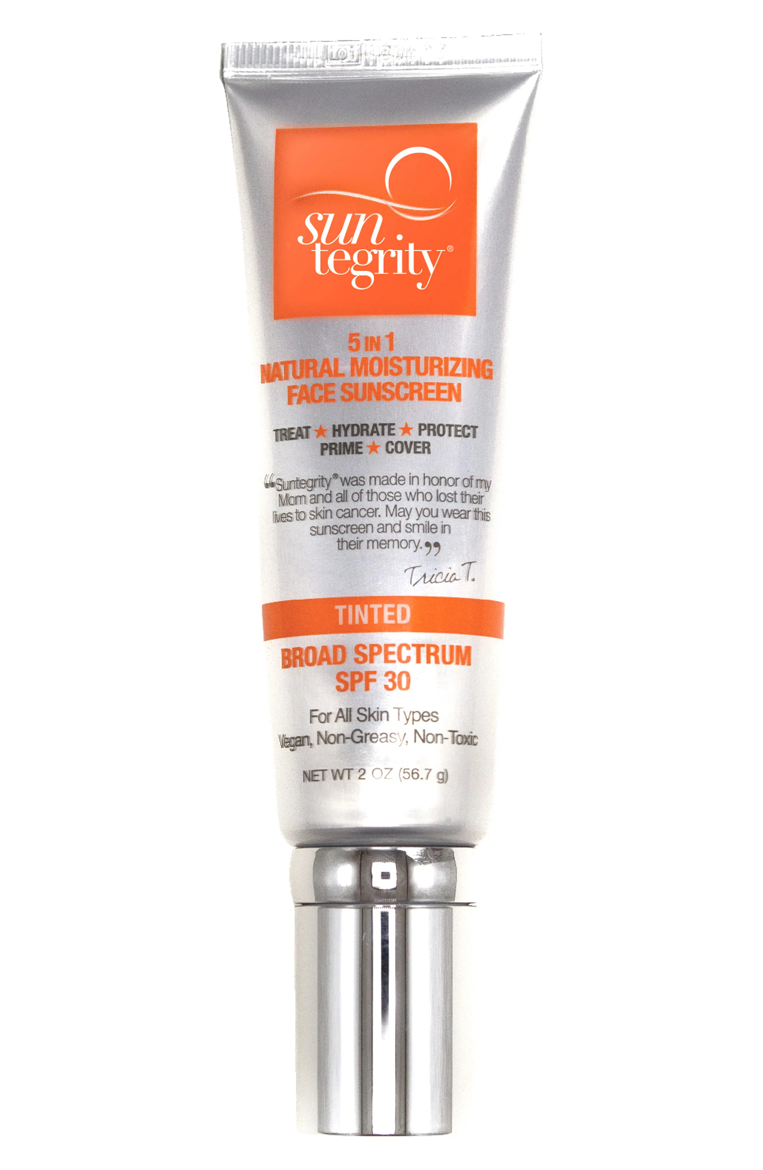 Suntegrity 5-In-1 Natural Moisturizing Face Sunscreen Broad Spectrum Spf 30 | Nordstrom