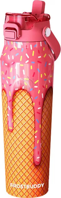 Frost Buddy 32 oz. Bottle Buddy, Pink Ice Cream | Golf Galaxy