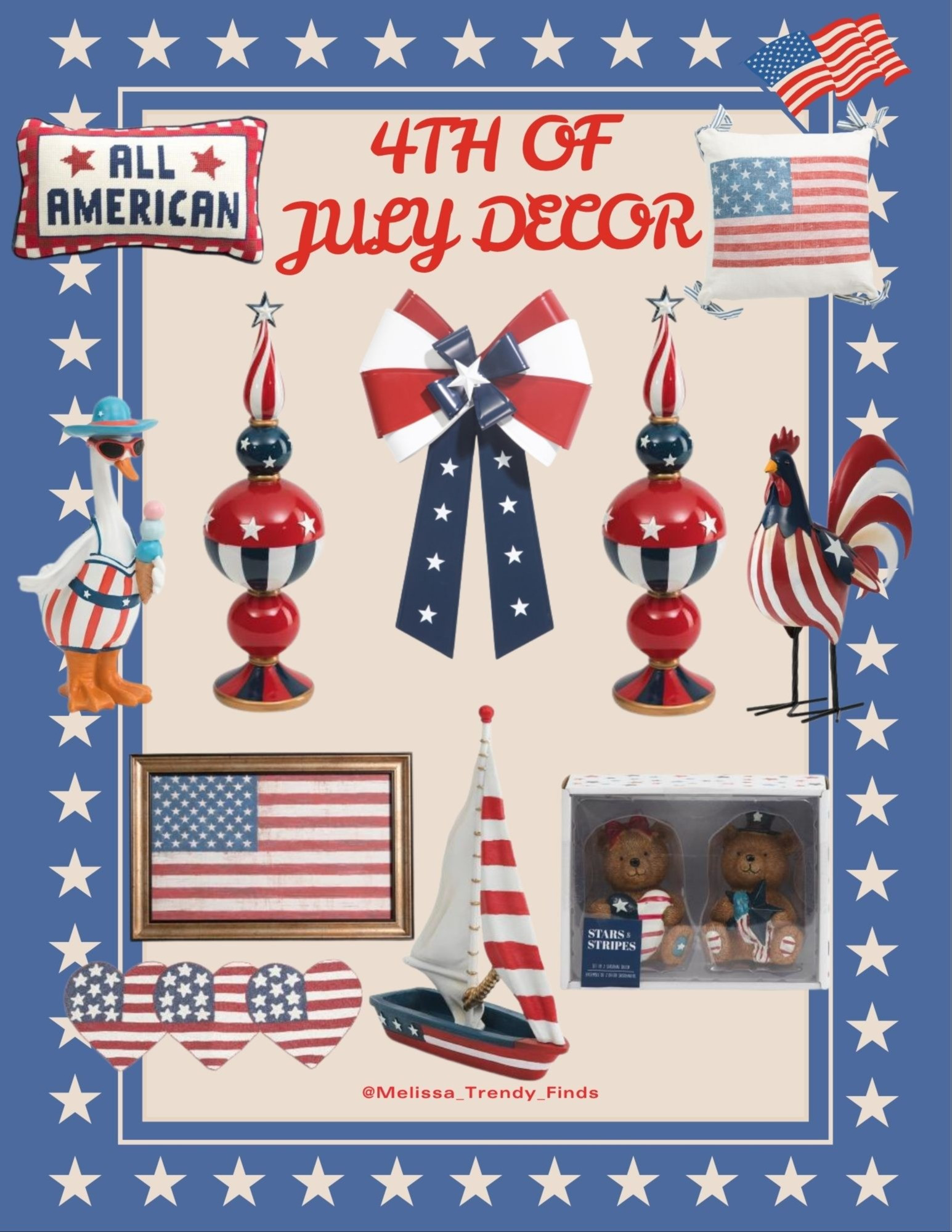 4th Of July Decor 

#LTKSeasonal #LTKU #LTKHome