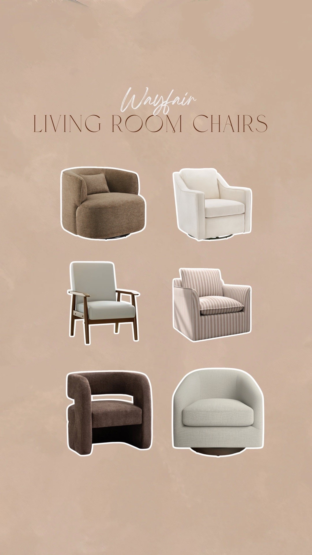Wayfair living room chairs

#LTKHome #LTKSaleAlert