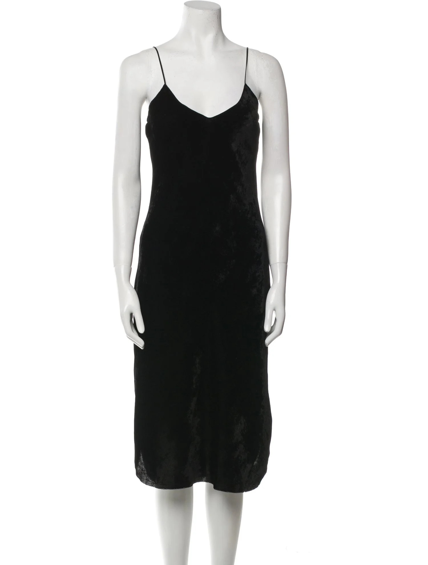 V-Neck Midi Length Dress | The RealReal